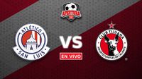 Atlético de San Luis vs Tijuana EN VIVO Liga MX Apertura 2025 Jornada 8