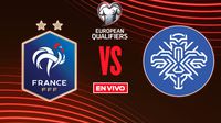 Francia vs Islandia EN VIVO Eliminatorias UEFA Mundial 2026