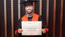 Nicky Jam se gradúa de doctor Honoris Causa en Colombia