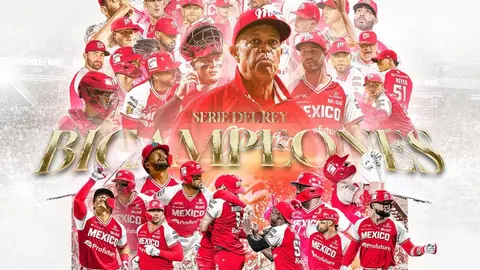 ¡Bicampeonato a la diabla! Diablos Rojos del México se coronan en la Serie del Rey