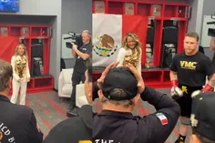 Canelo Álvarez, Fey y su equipo entonaron en privado el Himno Nacional Mexicano