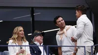 ¡Entre la elite! Checo Pérez asistió a la Final del US Open entre Sinner y Alcaraz