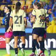 Barcelona se impone a las Estrellas de la Liga MX Femenil, en un accidentado juego en el Volcán