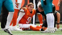 Alarma en Cincinnati: Joe Burrow abandona el partido por lesión en triunfo ante Jaguars