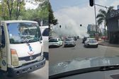 VIDEO: Pipa de gas por poco provoca tragedia en Circuito Interior