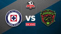 Cruz Azul vs Juárez EN VIVO Liga MX Apertura 2025 Jornada 9