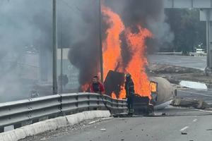 Explota pipa de gas en Iztapalapa: suspenden Metro, Trolebús, Cablebús y cierran la México-Puebla