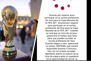 Usuarios se quejan por tiempos de espera en el registro para boletos del Mundial 2026