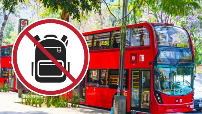 Metrobús CDMX prohíbe viajar con mochilas: esto es lo que debes saber