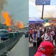 VIDEOS / Tragedia en Puente de la Concordia: explota pipa de gas y deja varias personas quemadas