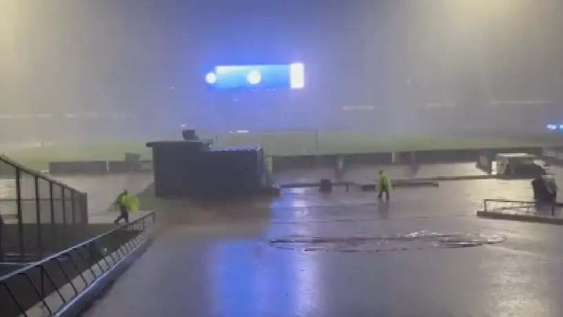 ¿Partido en peligro? Tormenta se hace presente en CU previo al Cruz Azul vs Toluca