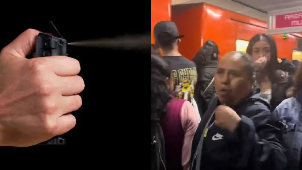 Metro CDMX: Mujer lanza gas pimienta en el vagón por no alcanzar lugar para sentarse
