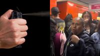 Metro CDMX: Mujer lanza gas pimienta en el vagón por no alcanzar lugar para sentarse
