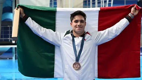 Osmar Olvera, candidato al Premio Nacional de Deportes 2025 por su dominio mundial en clavados