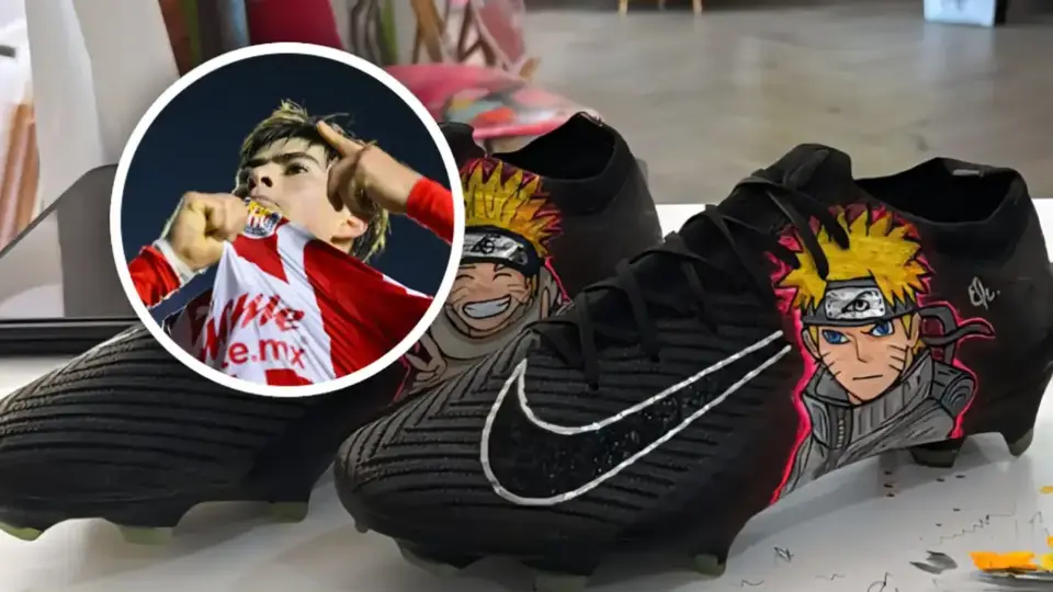 Hormiga González estrenará botines de Naruto para el duelo ante Toluca