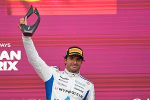 ¡El mejor de su carrera! Así describió Carlos Sainz su podio en el Gran Premio de Azerbaiyán