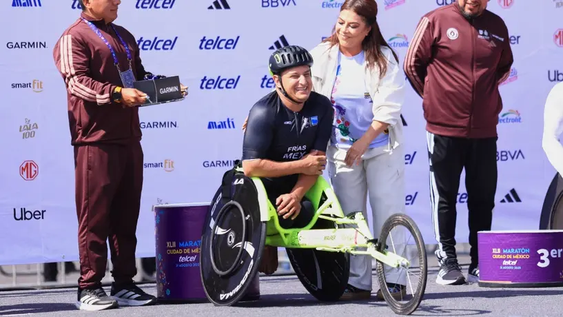Atleta en silla de ruedas denuncia desigualdad en la Maratón CDMX: "Nos discriminan"