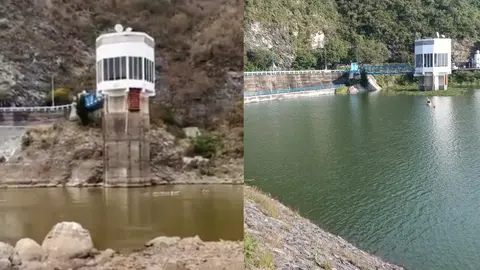 Cutzamala en su mayor nivel del año: esto le falta para llegar al 100%