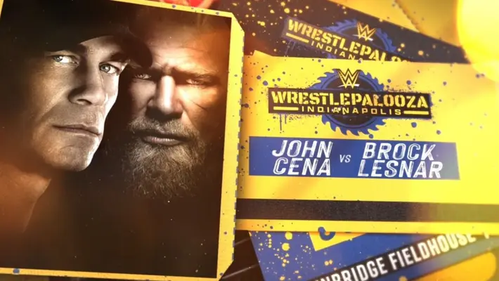 Brock Lesnar confirmó que se enfrentará a John Cena en Wrestlepalooza