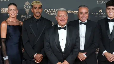 Hostil recibimiento para Barcelona en la Gala del Balón de Oro