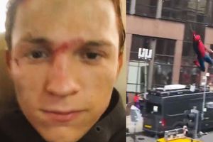 Así ocurrió el accidente de Tom Holland durante la nueva película de Spider‑Man
