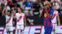 Lamine Yamal explica los problemas del Barcelona tras el empate con Rayo Vallecano
