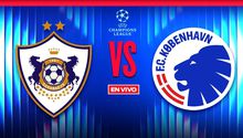Qarabag vs Copenaghe EN VIVO UEFA Champions League: Rodrigo Huescas titular