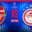 Arsenal vs Olympiacos EN VIVO UEFA Champions League Jornada 2