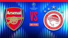 Arsenal vs Olympiacos EN VIVO UEFA Champions League Jornada 2