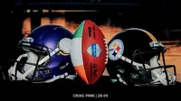 Dublín se prepara para el primer partido de la NFL en Irlanda: Steelers-Vikings