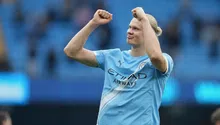 Manchester City golea a Burnley con doblete de Erling Haaland