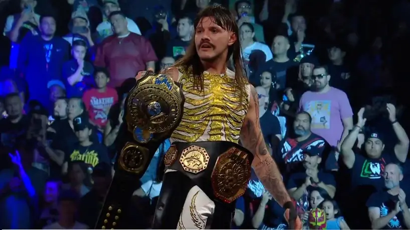 Dominik Mysterio vence al Hijo del Vikingo y se proclama como nuevo Megacampeón de Triple A