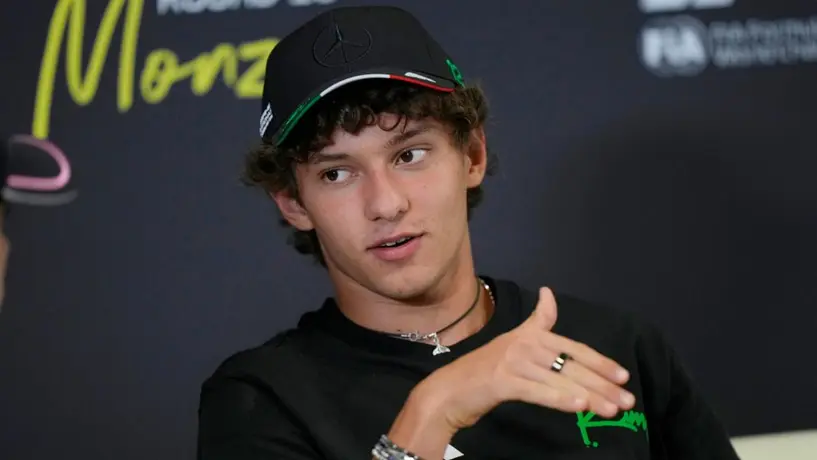 Kimi Antonelli estuvo cerca de ser "atropellado" previo al Gran Premio de Italia