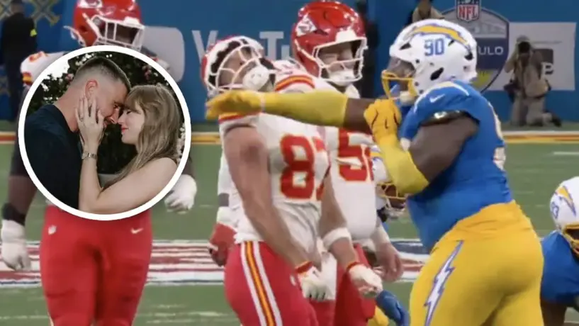 Fans de Taylor Swift explotan contra jugador de Chargers que golpeó a Travis Kelce