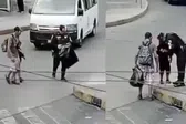 VIDEO: Policía conmueve al regalarle una mochila a niño en paradero de Pantitlán