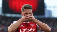 Gyokeres anota doblete en goleada del Arsenal y se ‘burla’ de sus detractores