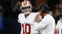 Mac Jones, quarterback de San Francisco 49ers, tras el partido: "trabaje en mi mentalidad"