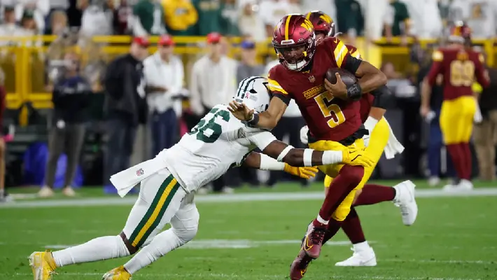 Jayden Daniels no jugará ante Las Vegas Raiders; Marcus Mariota será el QB titular