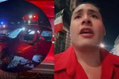 VIDEO: Reportero acude a cubrir accidente carretero y descubre que las víctimas son sus hijos
