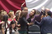 VIDEO: Diputadas de Morena y del PAN arman bronca por víctimas de Palestina e Israel
