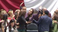 VIDEO: Diputadas de Morena y del PAN arman bronca por víctimas de Palestina e Israel