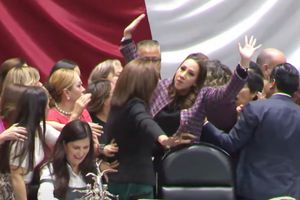 VIDEO: Diputadas de Morena y del PAN arman bronca por víctimas de Palestina e Israel