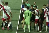 Tres expulsados y un tumulto: la polémica eliminación de River Plate frente al Real Madrid Sub 18