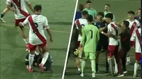 Tres expulsados y un tumulto: la polémica eliminación de River Plate frente al Real Madrid Sub 18