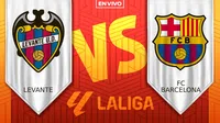 Levante vs Barcelona: ¿Cuándo y dónde ver el juego de la Jornada 2 de LaLiga?