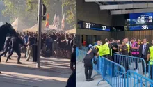 ¡Problemas en Madrid! Ultras del Olympique de Marsella obligan a poner la seguridad al máximo