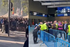 ¡Problemas en Madrid! Ultras del Olympique de Marsella obligan a poner la seguridad al máximo