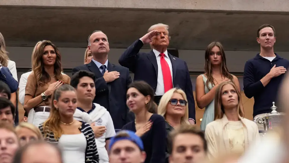 Fans quedan atrapados en colas previo a final del US Open por seguridad extra con Trump presente