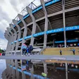 Estadio Azteca comienza con remodelación de la fachada de cara al Mundial 2026