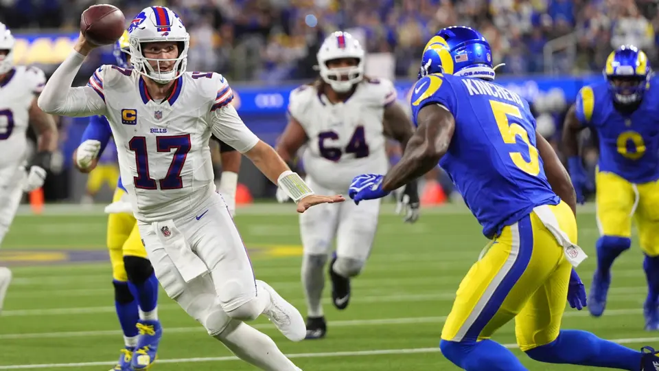 En Monday Night de locura, Bills vencen 37-34 a Rams en tiempo extra
